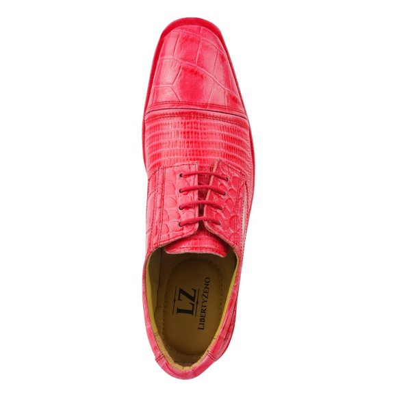 Owen Croco/Lizard Print Oxford Style Dress Shoes main image 7